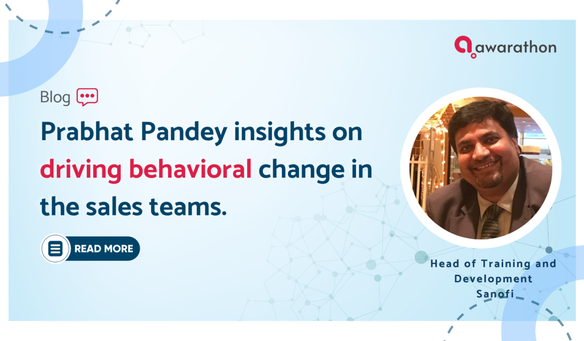 5 tips on driving behavioral change in the sales teams