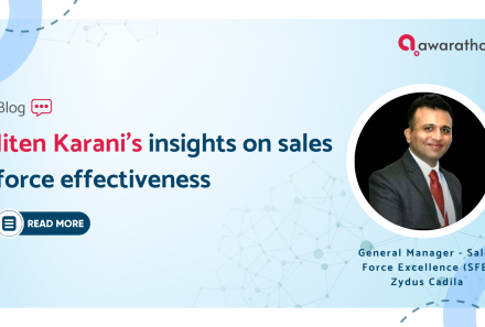 Jiten Karani’s insights on sales force effectiveness