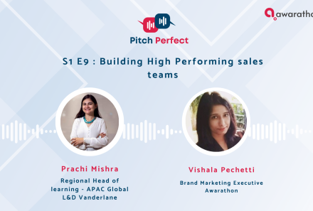 Season 1 Episode 9 : Building High Performing Sales Teams