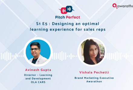 Season 1 Episode 5 : Designing an optimal learning experience for sales reps