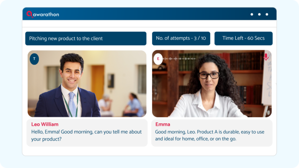 AI sales coach training