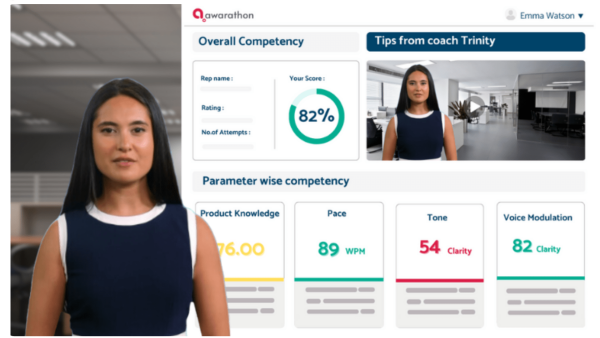 AI coach for retail