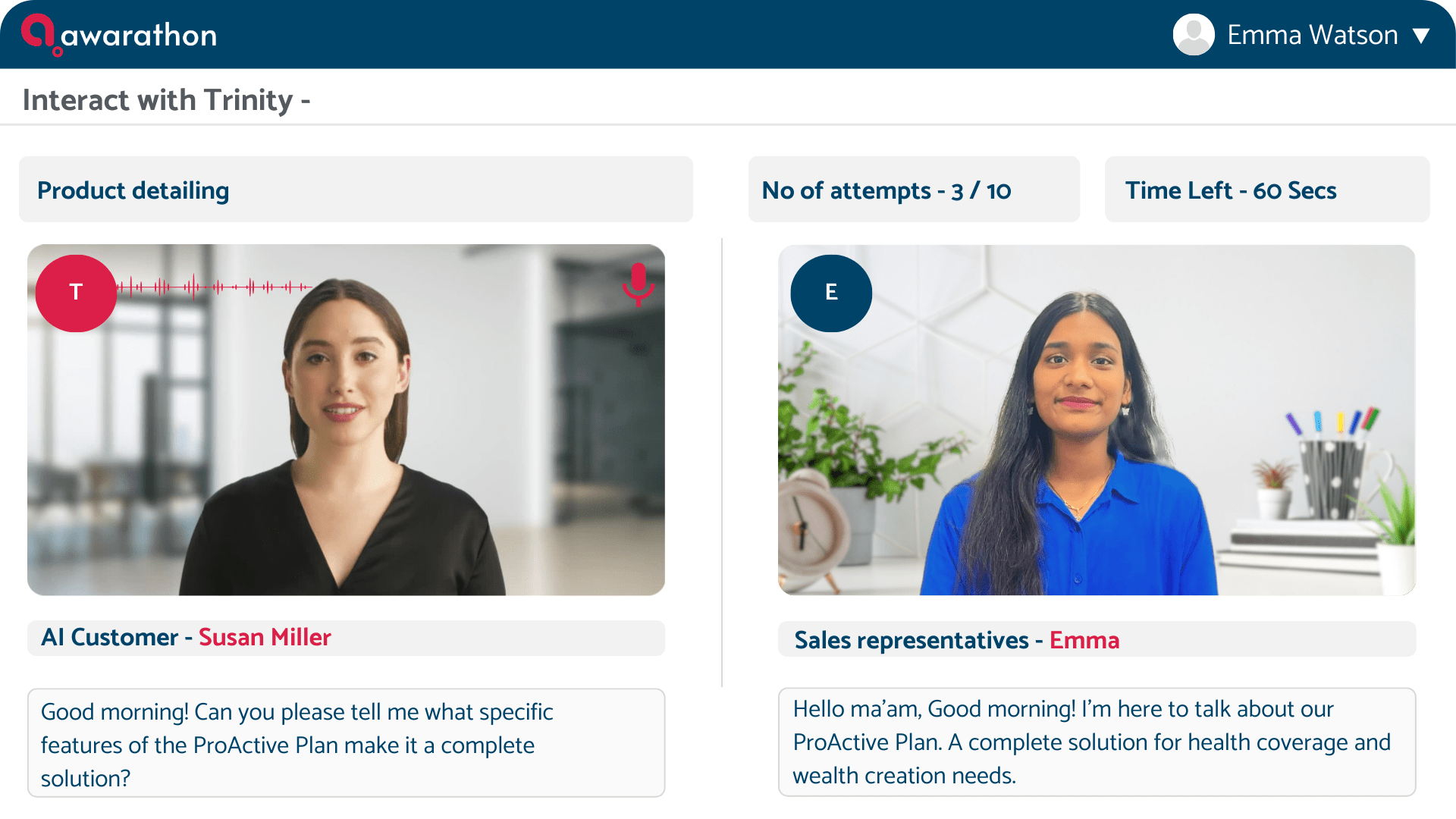 AI coaching for insurance agents