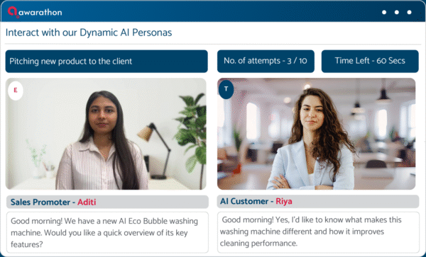 AI in retail training for electronics